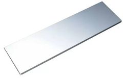 Ocelová police Element System / 80 x 25 cm / nosnost 30 kg / hliník/bílá