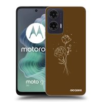 ULTIMATE CASE pro Motorola Moto G35 5G - Brown flowers