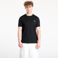 T-shirt FRED PERRY Ringer Tee Black M