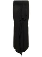 Stretch Jersey Midi Skirt