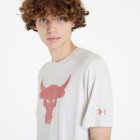 T-shirt Under Armour Project Rock Brahma Bull Ss Summit White/ Deco Rose L