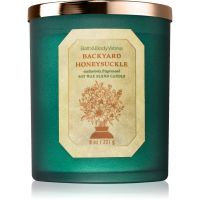 Bath & Body Works Backyard Honeysuckle aроматична свічка 227 гр