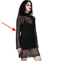 Damenkleid Schwarz - BESCHÄDIGT XS