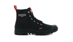 Palladium Boots Pampa Hi Dare Black Unisex - Obuv Palladium - Černá - 76258-008-M-4 - Size: 4