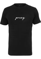 Pray EMB Tee Black