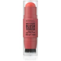 Rimmel Multi-Tasker Blush'N'brush róż do policzków w sztyfcie z pędzelkiem odcień 250 Coral Dust 8 g
