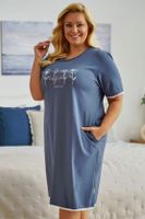 Noční košile Doctor Nap 5366 - bavlna Modrá L