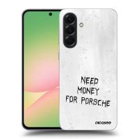 Silikónový prehľadný obal pre Samsung Galaxy A56 5G A566B - White Fuel