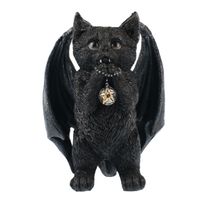 figurica (dekoracija) Count Catula - Black Cat With Vampire