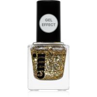 emi E.MiLac Gel Effect Ultra Strong Nagellack mit Geleffekt ohne Verwendung einer UV-/LED-Lampe Farbton Shine&Glow #137 9 ml