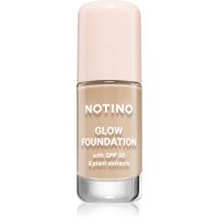 Notino Foundation Glow foundation with SPF 50 & plant extracts posvetlitvena podlaga SPF 50 01 Light Warm 30 ml