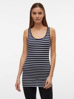 Vero Moda Maxi Unterhemd Blau