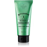 Scottish Fine Soaps Men’s Grooming Vetiver & Sandalwood gel za umivanje za telo in lase za moške 200 ml