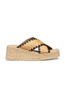 Geox espadrilky na platforme po celej dĺžke dámske D ALEMERIA