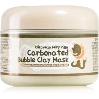 Elizavecca Milky Piggy Carbonated Bubble Clay Mask дълбоко почистваща маска за лице за проблемна кожа, акне 100 гр.