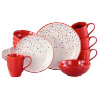 Creatable KOMBINOVANÝ SERVIS Joy Rot-bunt 16-dielne
