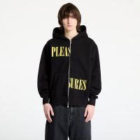 Bluza PLEASURES Split Zip Hoodie Black S