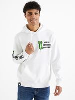 Celio Minecraft Sweatshirt Weiß