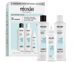 Súprava proti lupinám Nioxin Scalp Recovery System (99350180736) + darček zadarmo