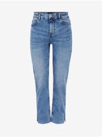 Blue straight fit jeans Pieces Rico - Women