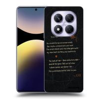 Silikónový čierny obal pre Xiaomi Redmi Note 14 Pro 4G - POET