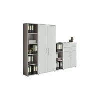 MID.YOU SKŘÍŇ NA ŠANONY, šedá, bílá,