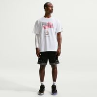 Nike LeBron "Old Glory" Basketball Tee - Pánske - Tričko Nike - Biele - IH8581-100 - Veľkosť: L