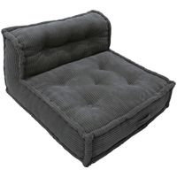 P & B DIEL POHOVKY, textil, sivá