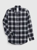 GAP Teen flannel shirt cube organic - Girls