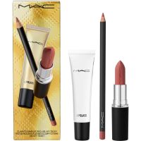 MAC Cosmetics Claim To Fame Lip Trio darilni set Velvet Teddy (za ustnice) odtenek