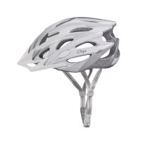 Cyklo přilba Etape Venus bílá/stříbrná mat L/XL (58-61)