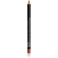 NYX Professional Makeup Suede Matte  Lip Liner Mattierender Konturenstift für die Lippen Farbton 25 Whipped Cavier 1 g