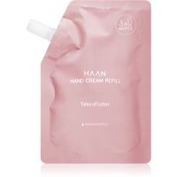 HAAN Hand Care Hand Cream крем для рук, який швидко поглинається шкірою з пребіотиками замінний блок Tales of Lotus 150 мл