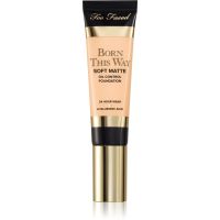 Too Faced Born This Way Soft Matte Foundation mattító make-up árnyalat Ivory 30 ml