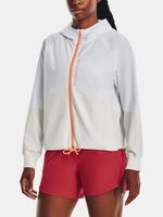 Under Armour Woven FZ Jacket-WHT Winter jacket Byal