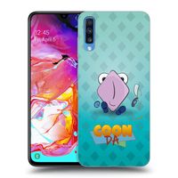 Silikónový čierny obal pre Samsung Galaxy A70 A705F - COONDA holátko - světlá