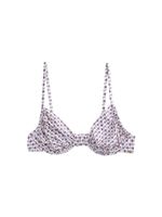 Next Bikini gornji dio  boja pijeska / kraljevsko plava / patlidžan / pastelno roza