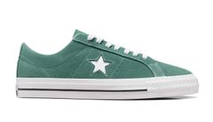 Converse Cons One Star Pro - Pánske - Tenisky Converse - Zelené - A07618C - Veľkosť: 40.5