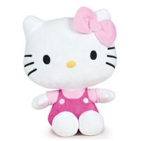Figúrka Sanrio Hello Kitty Plush Figure Pink Bow Pink Shirt 25 cm