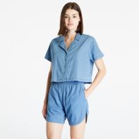 Koszula Urban Classics Ladies Light Denim Resort Shirt Sky Blue Washed XS