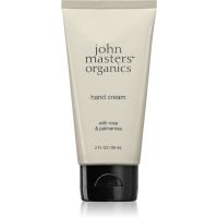 John Masters Organics hand cream Rose & Palmarosa hranilna krema z vrtničnim oljem 60 ml