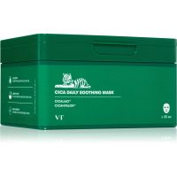 VT Cosmetic Cica Daily Soothing Mask intensiv feuchtigkeitsspendende Gesichtsmaske mit beruhigender Wirkung Grosspackung 30 St.