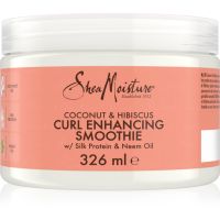 Shea Moisture Coconut & Hibiscus крем без отмиване за къдрава коса 326 гр.