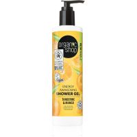 Organic Shop Tangerine & Mango poživitveni gel za prhanje 280 ml