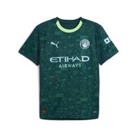 PUMA Manchester City 25/26 Viertes Trikot Herren, Accessoires, Grün, XS