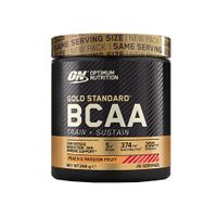 OPTIMUM NUTRITION BCAA Train + Sustain - 266g - Peach & Passion Fruit - Aminokwasy