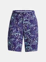 Under Armour UA Links Printed Shorts Blau