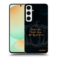 Silikónový čierny obal pre Samsung Galaxy S24 FE S721B - Pumpkin