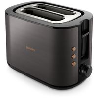 Philips Viva Collection - Topinkovač - 2 Krajíčky, Široký Otvor, Kov - HD2650/30