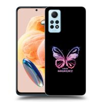 Silikónový prehľadný obal pre Xiaomi Redmi Note 12 Pro 4G - Diamanty Purple